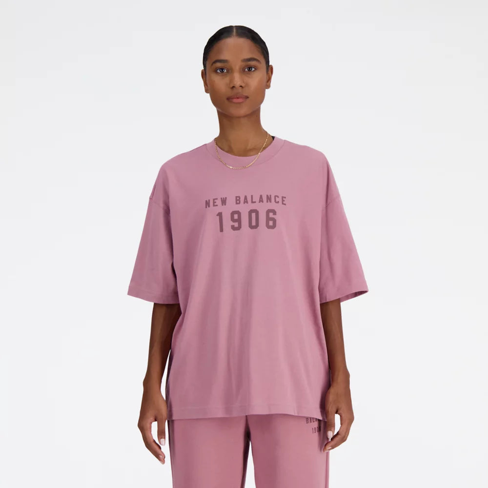 Iconic Collegiate Jersey Oversized T-Shirt