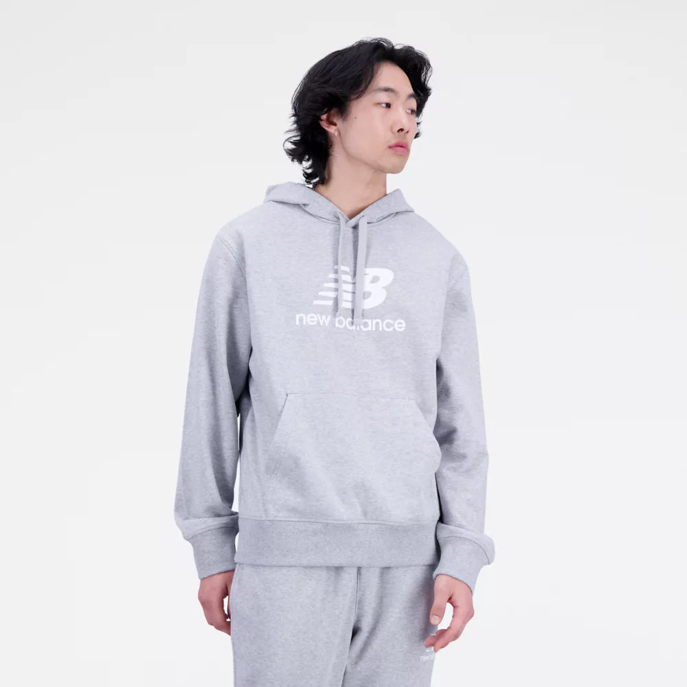 Essentials Stacked Logo French Terry Hoodie