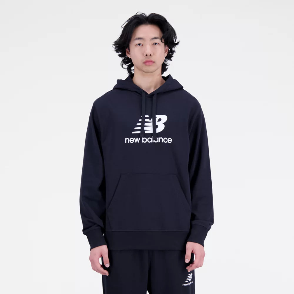 Essentials Stacked Logo French Terry Hoodie