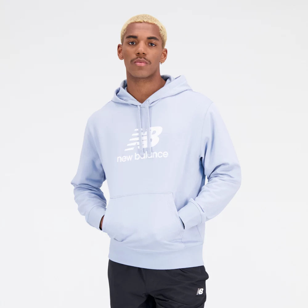 Essentials Stacked Logo French Terry Hoodie