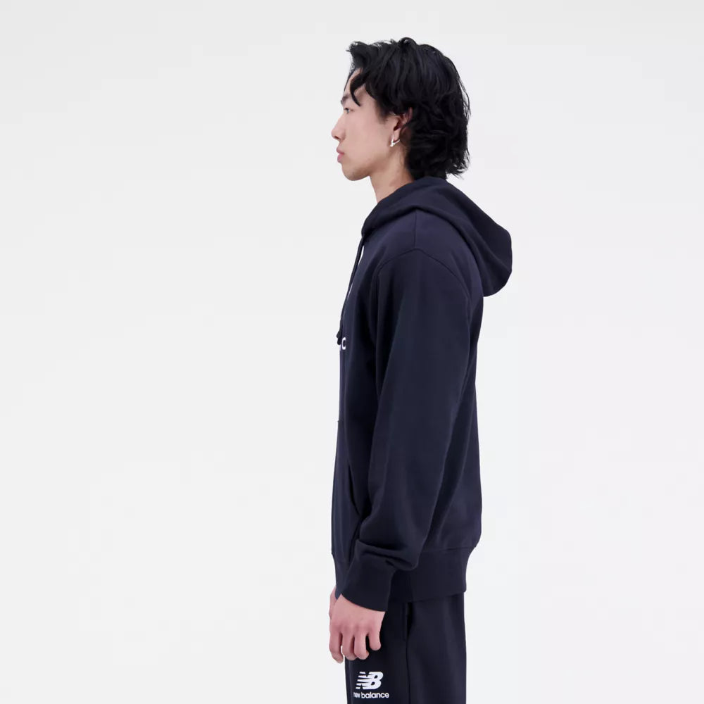Essentials Stacked Logo French Terry Hoodie