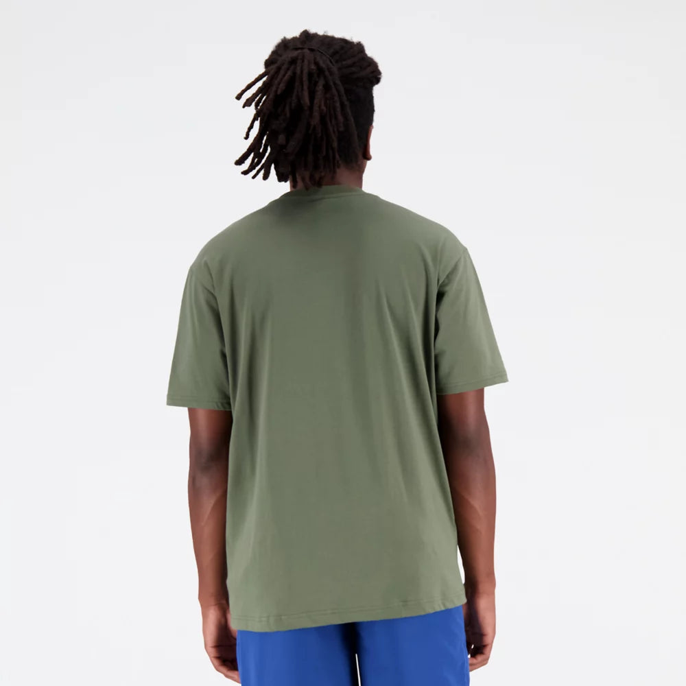 Essentials Stacked Logo Cotton Jersey Short Sleeve T-shirt