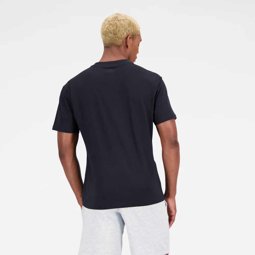Essentials Stacked Logo Cotton Jersey Short Sleeve T-shirt