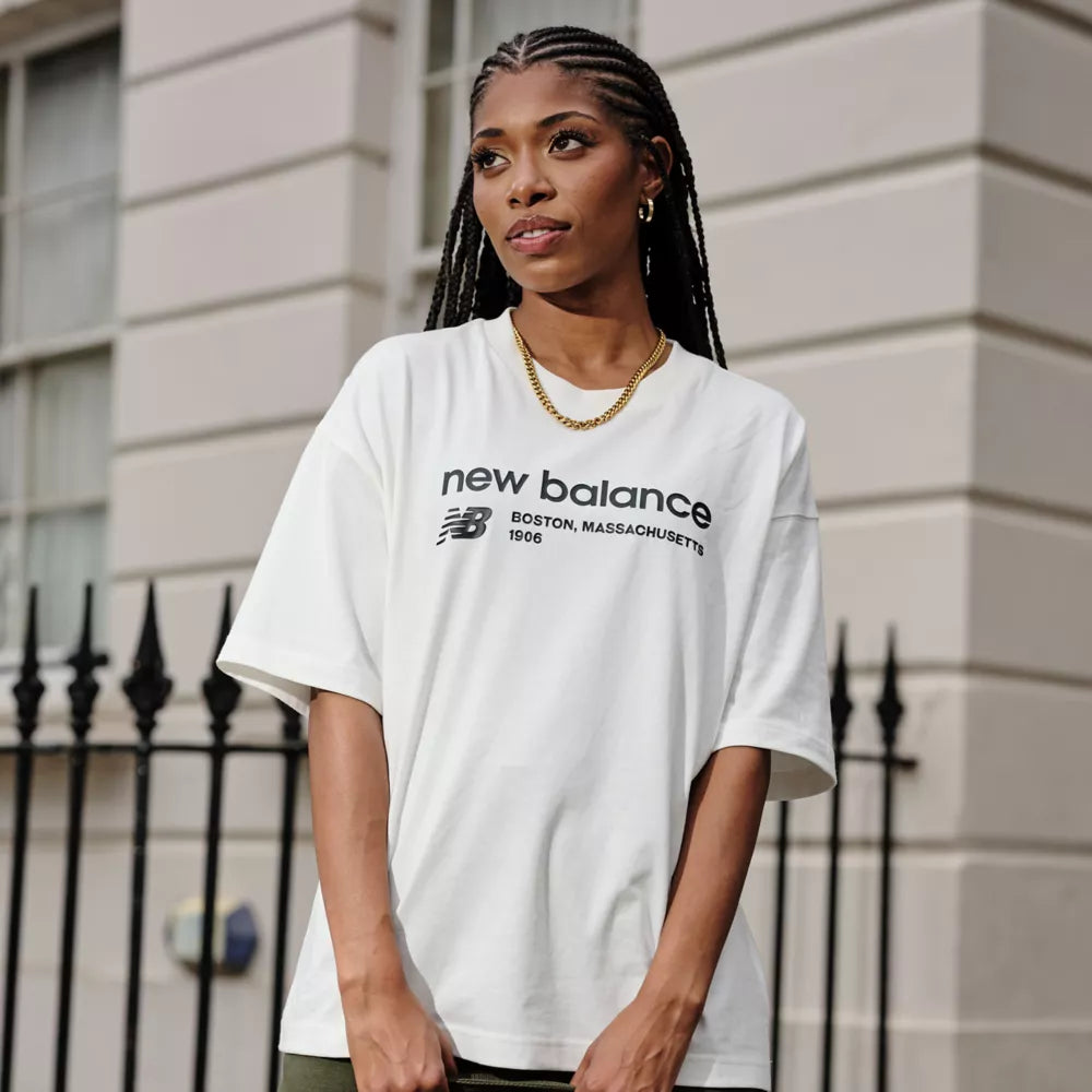 Linear Heritage Jersey Oversized T-Shirt