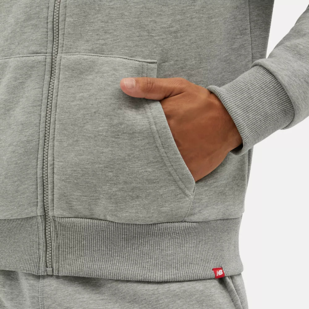 NB Small Logo Zip Hoodie