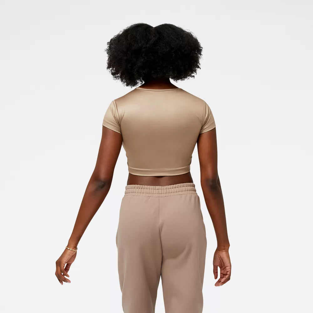 Athletics Pearl Cropped T-Shirt