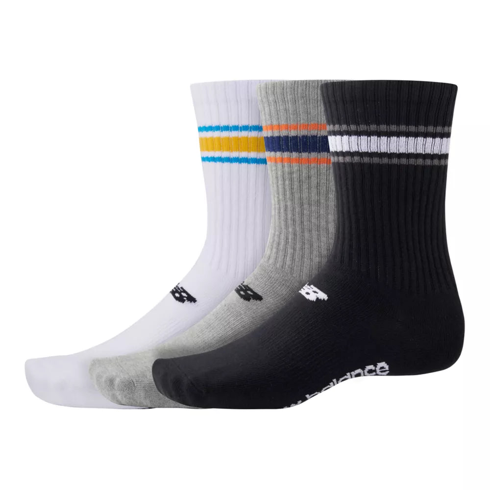 NB Essentials Crew Line Socks 3 Pair