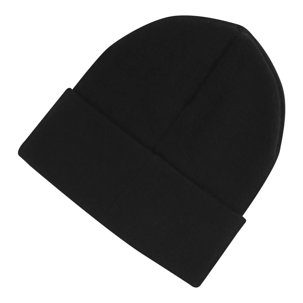 Linear Knit Cuffed Beanie