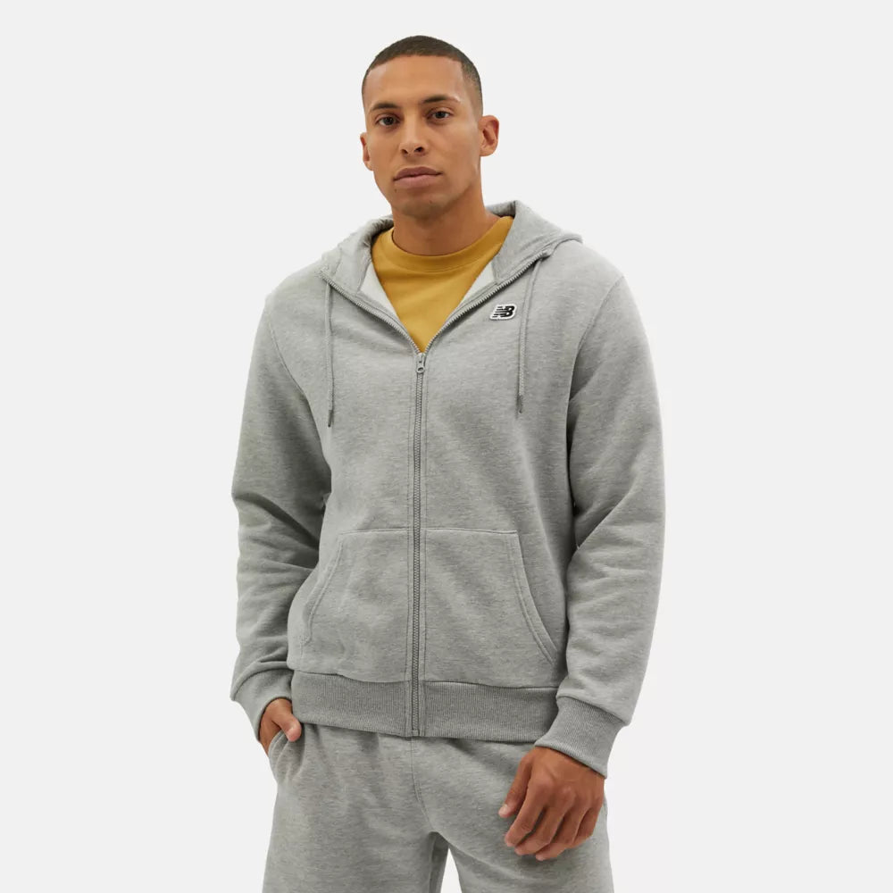 NB Small Logo Zip Hoodie