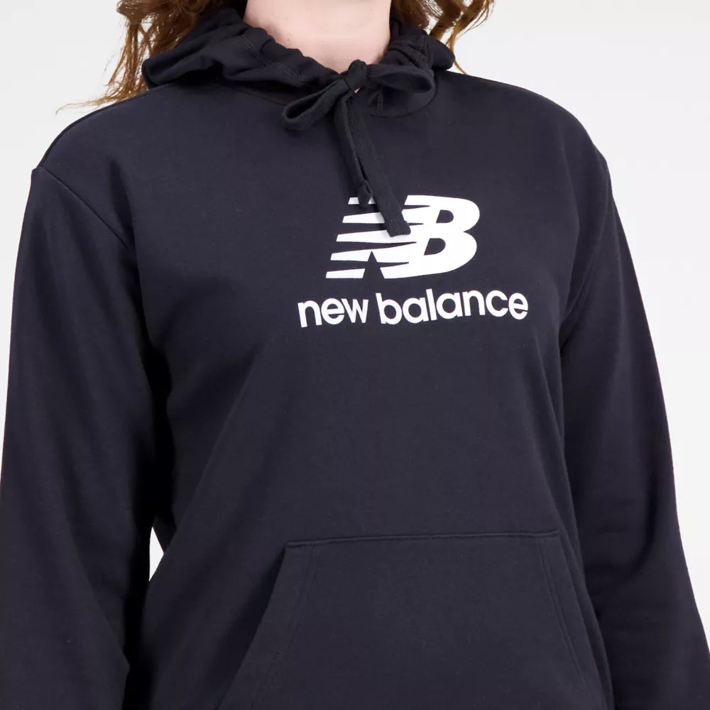 Essentials Stacked Logo French Terry Hoodie