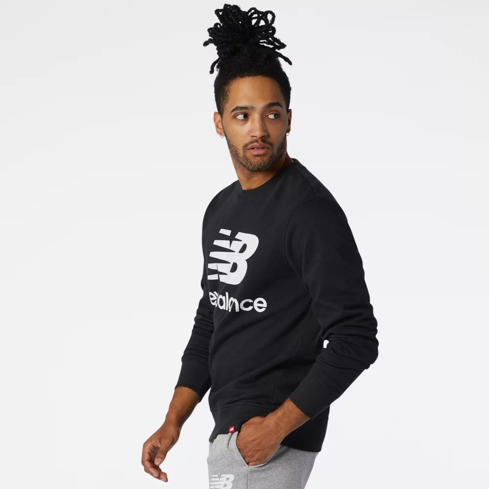 NB Essentials Stacked Logo Crew
