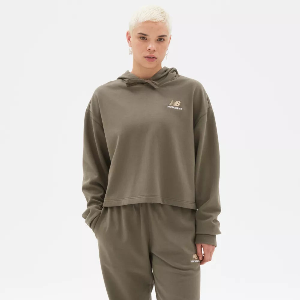 Uni-ssentials French Terry Crop Hoodie