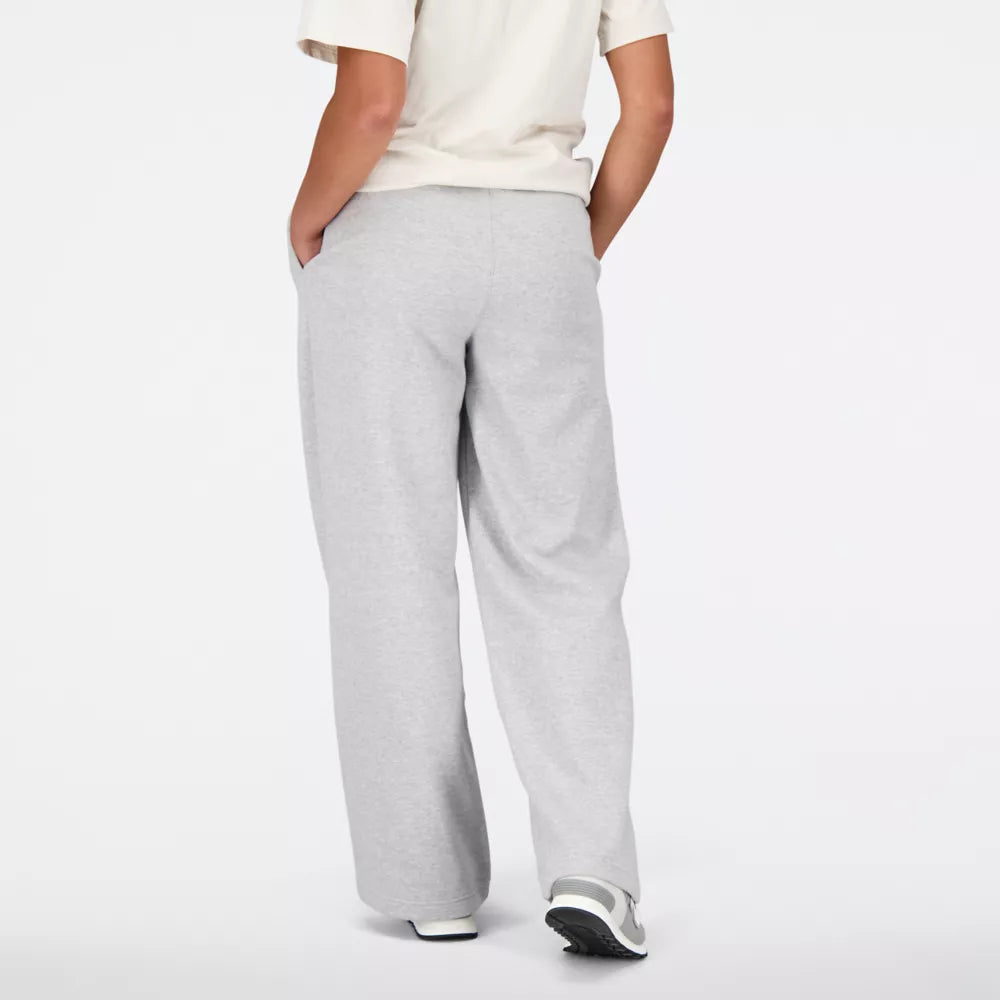 Essentials Stacked Logo French Terry Wide Legged Sweatpant