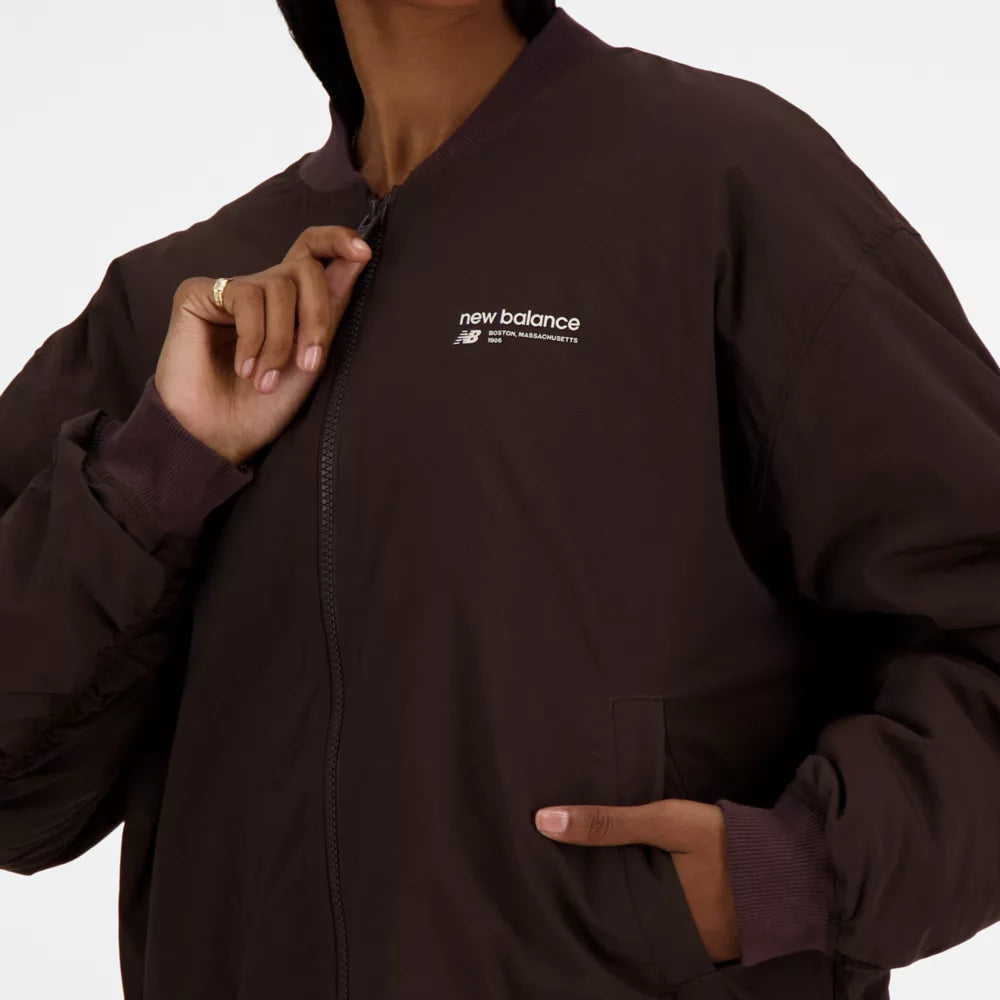 Linear Heritage Woven Bomber Jacket