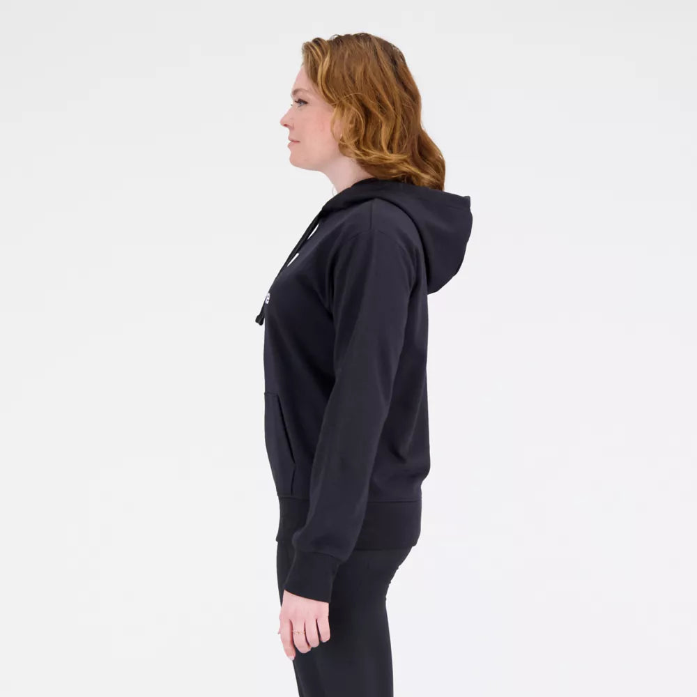 Essentials Stacked Logo French Terry Hoodie