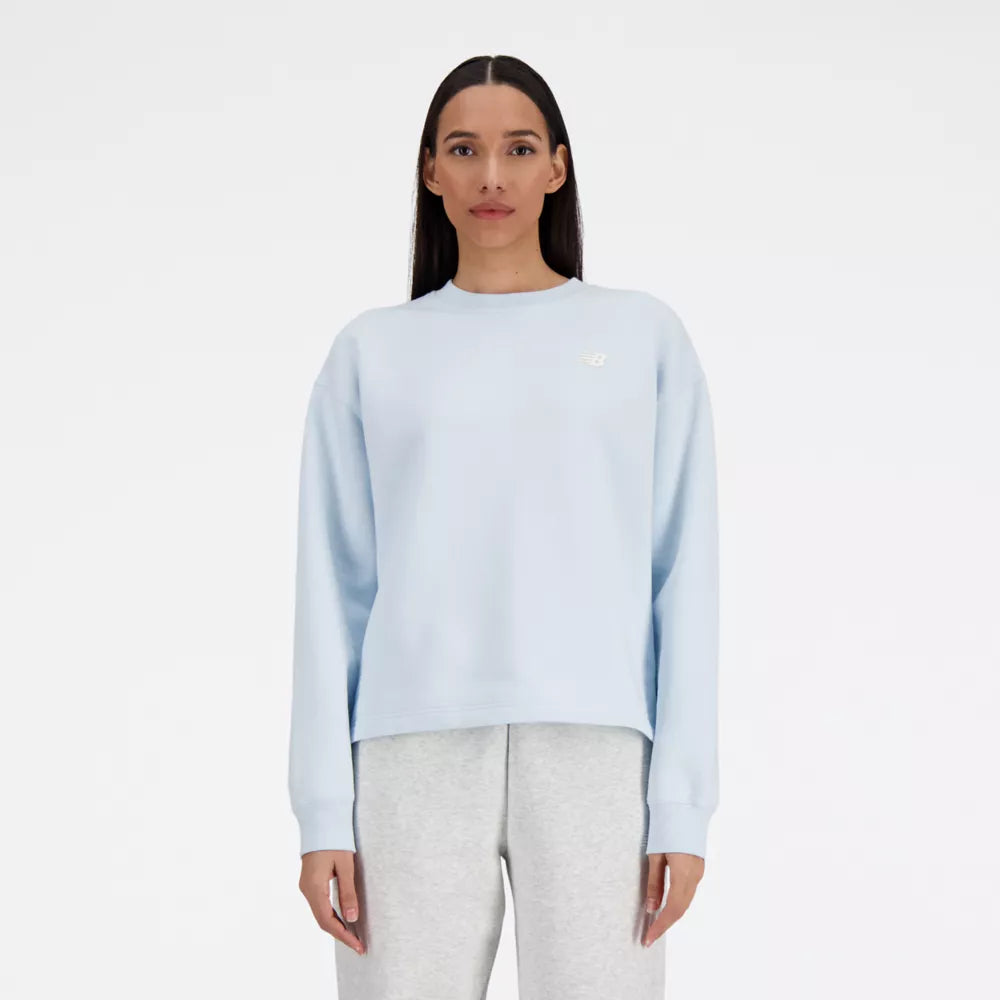 Linear Heritage Brushed Back Fleece Crewneck