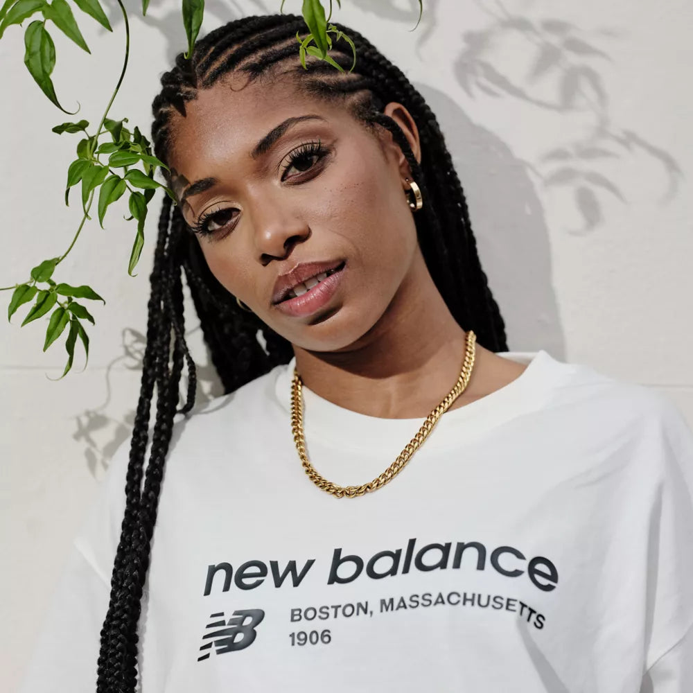 Linear Heritage Jersey Oversized T-Shirt