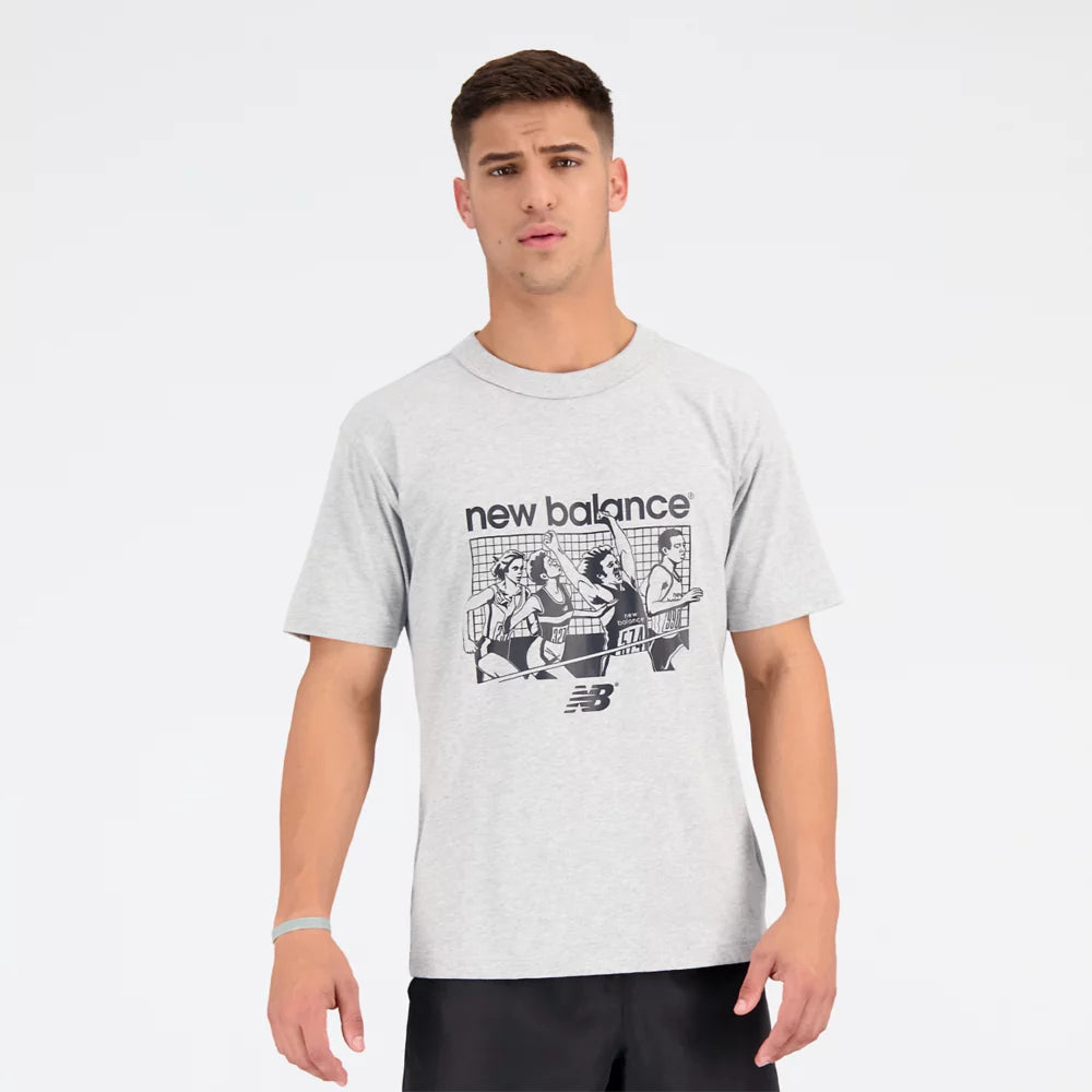 Athletics Remastered Graphic Cotton Jersey Short Sleeve T-shirt