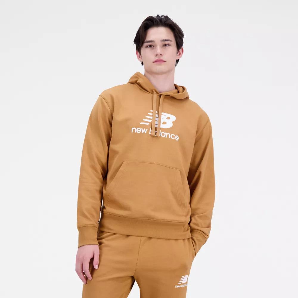 Essentials Stacked Logo French Terry Hoodie
