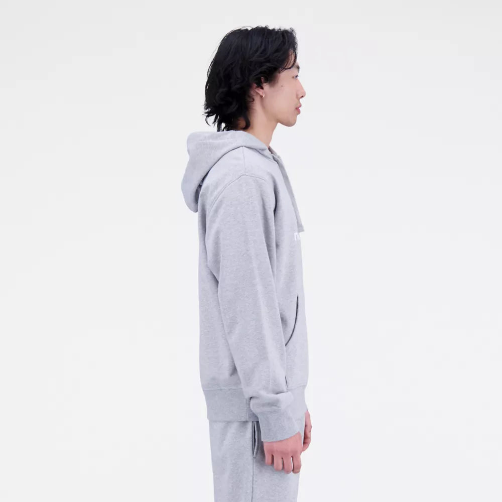 Essentials Stacked Logo French Terry Hoodie