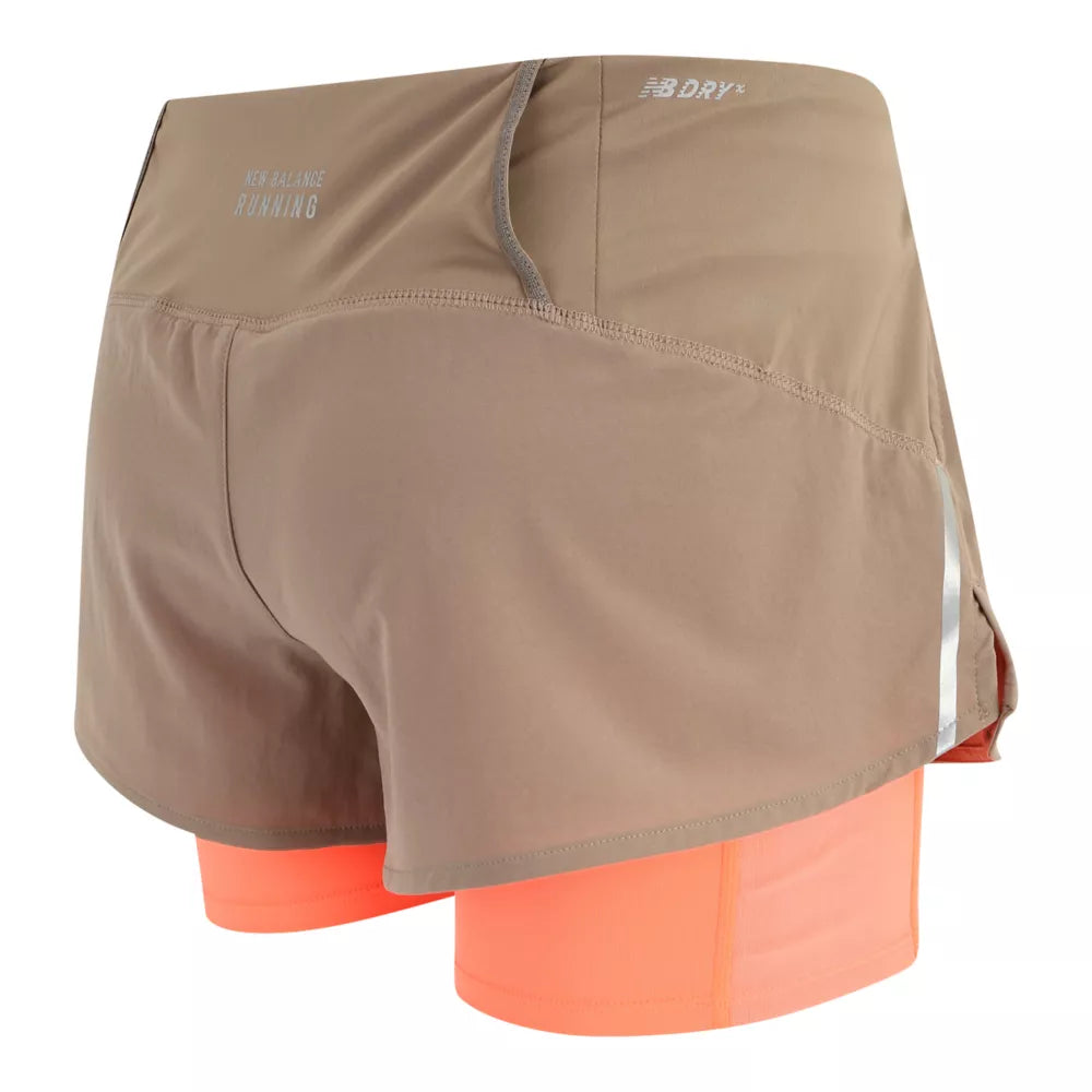 Printed Impact Run 2in1 Short