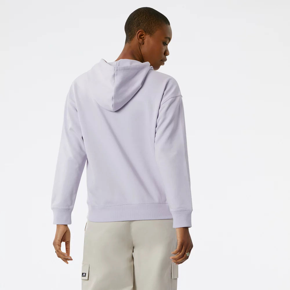 NB Essentials Stacked Logo Oversized Pullover Hoodie