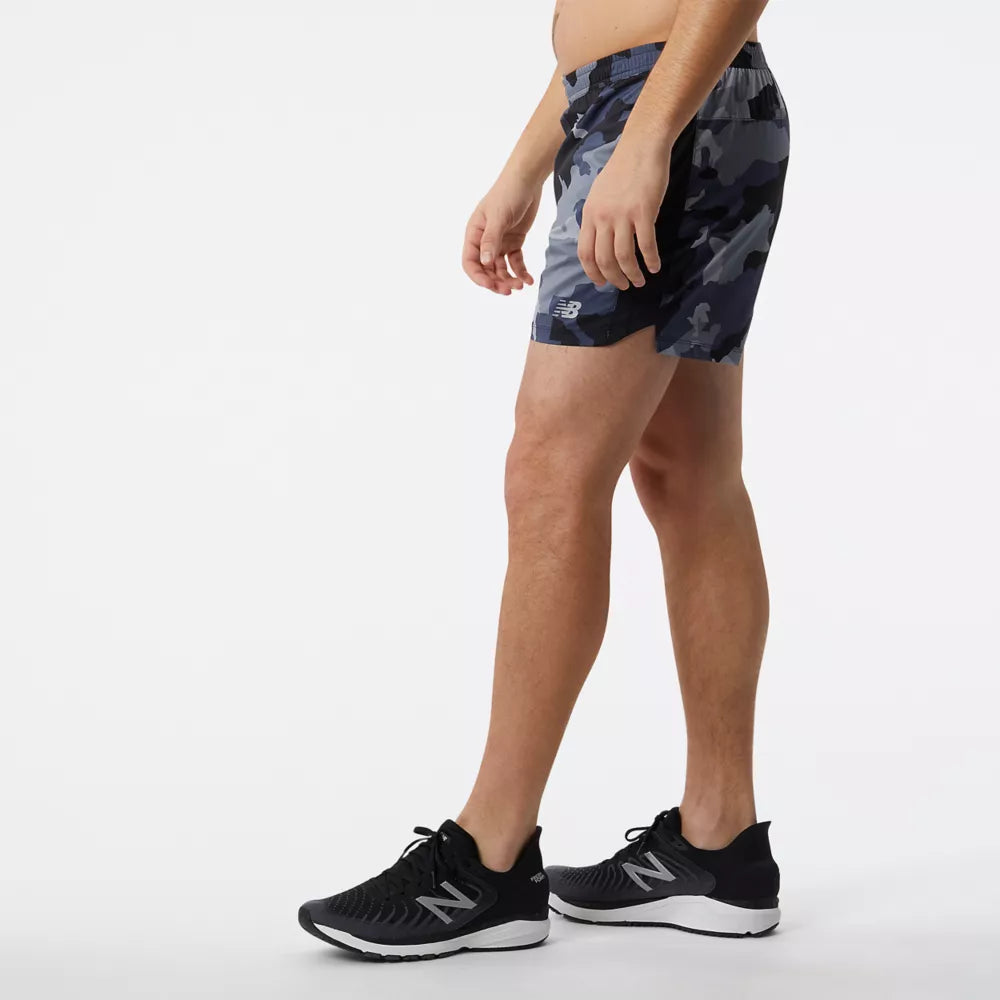 Printed Accelerate 5 Inch Short