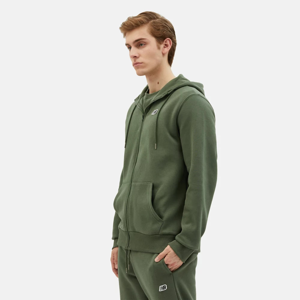 NB Small Logo Zip Hoodie