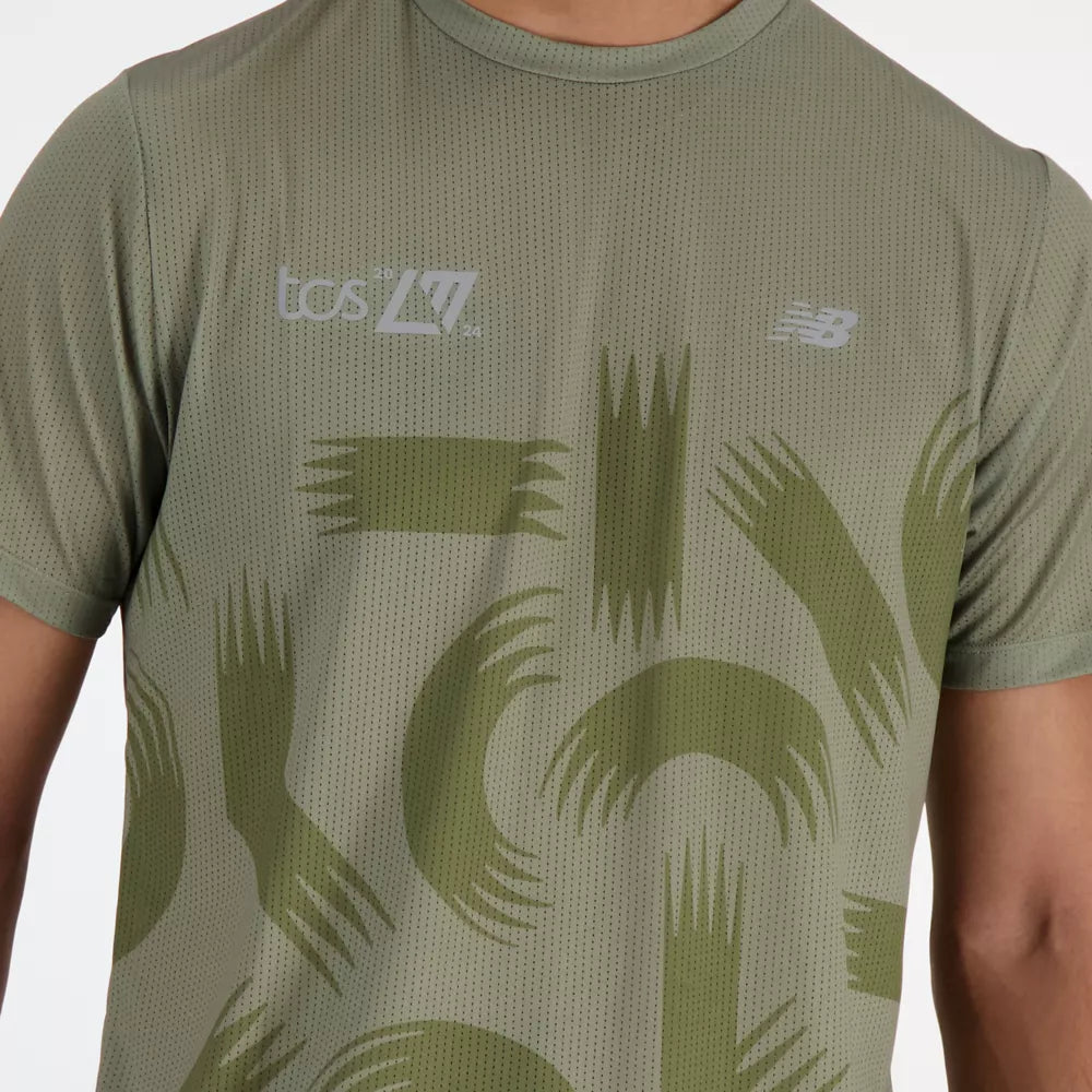 London Edition Printed NB Athletics Run T-Shirt