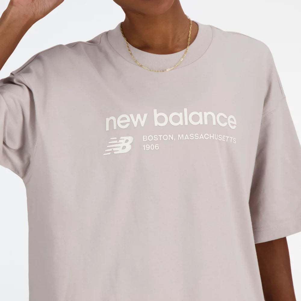 Linear Heritage Jersey Oversized T-Shirt