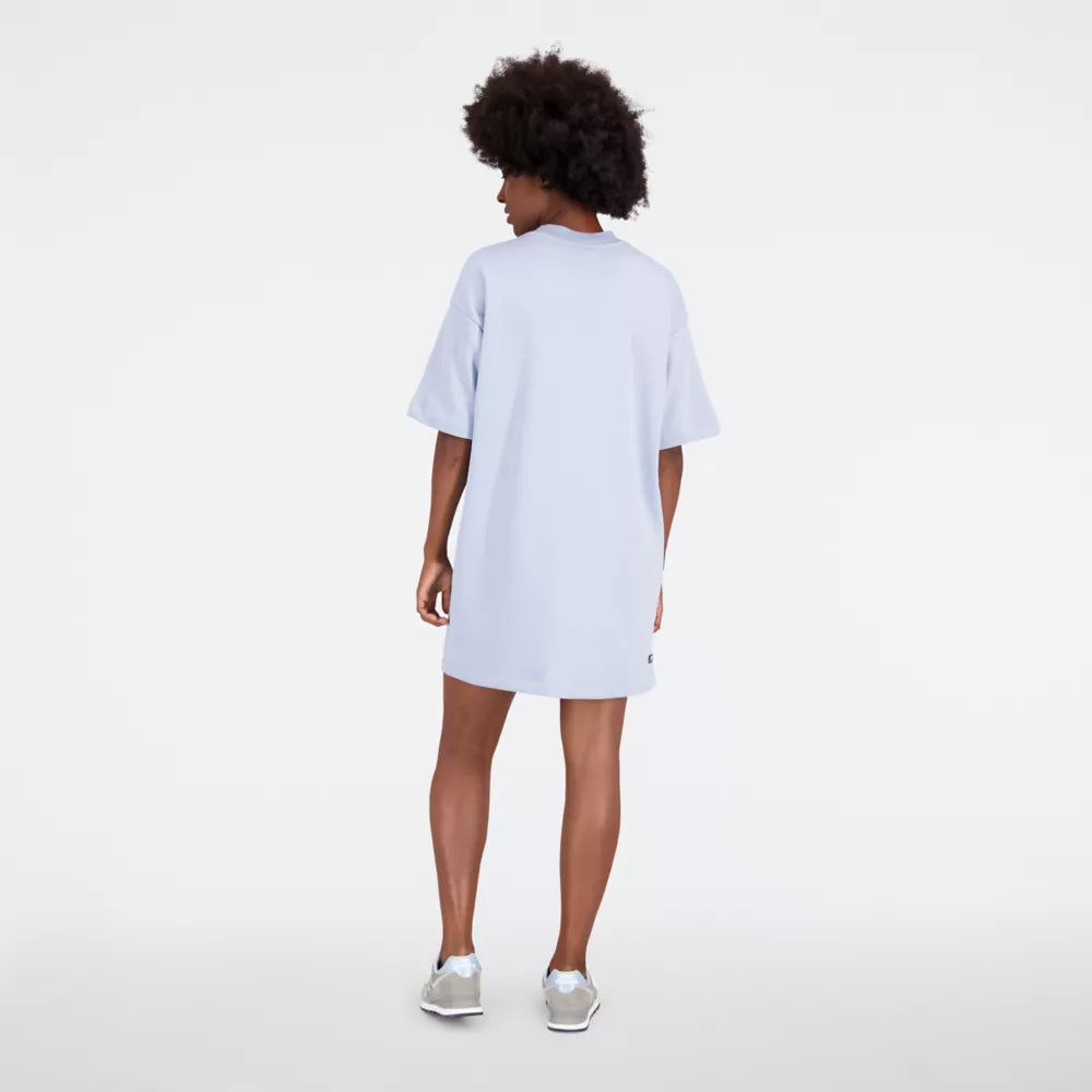 Essentials Stacked Logo French Terry Graphic Dress