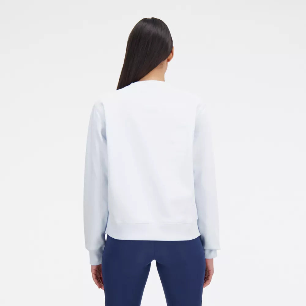 Essentials Stacked Logo French Terry Crewneck