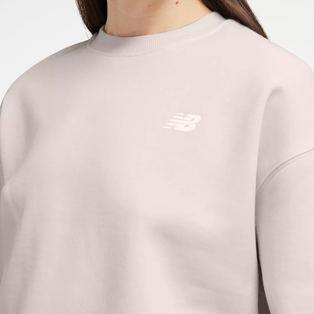 Linear Heritage Brushed Back Fleece Crewneck