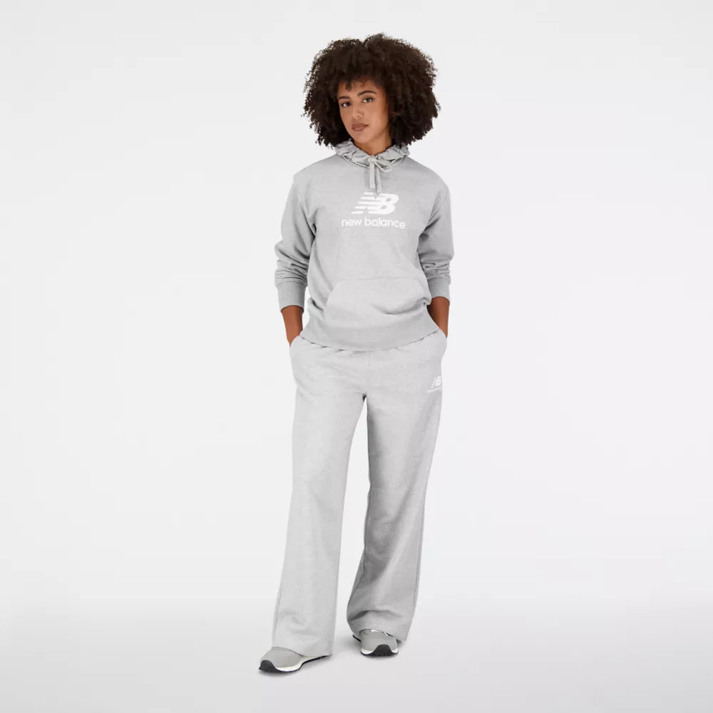 Essentials Stacked Logo French Terry Hoodie