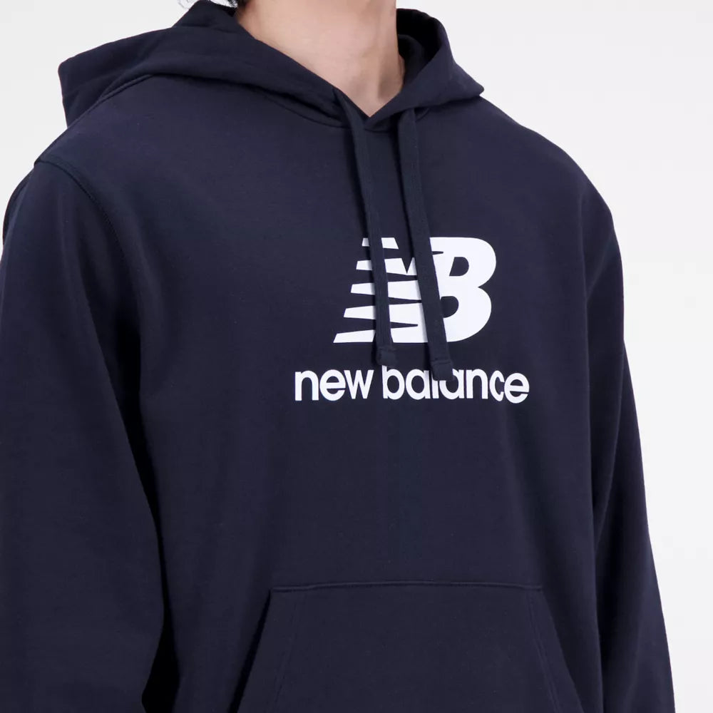 Essentials Stacked Logo French Terry Hoodie