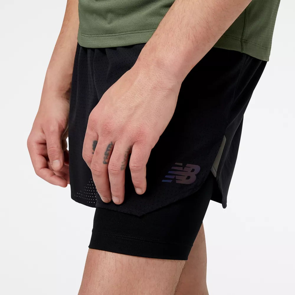 Q Speed 5 Inch 2 in 1 Short