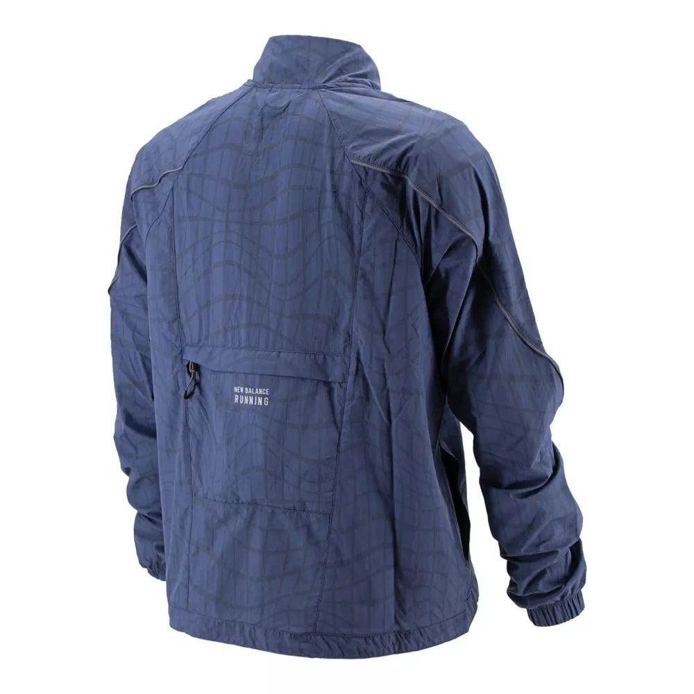 Valencia Marathon Printed Impact Run Light Pack Jacket