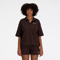 Linear Heritage French Terry Collared Shirt