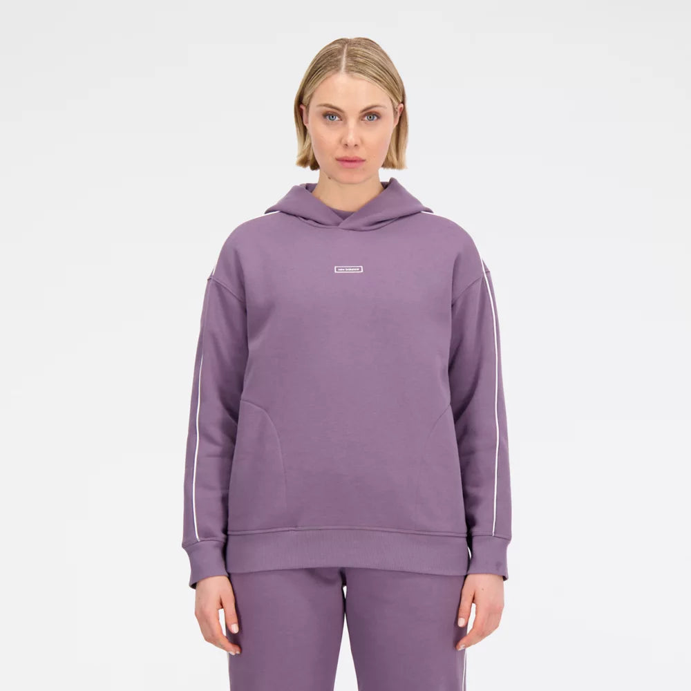 Essentials Brushed Back Fleece Oversized Hoodie