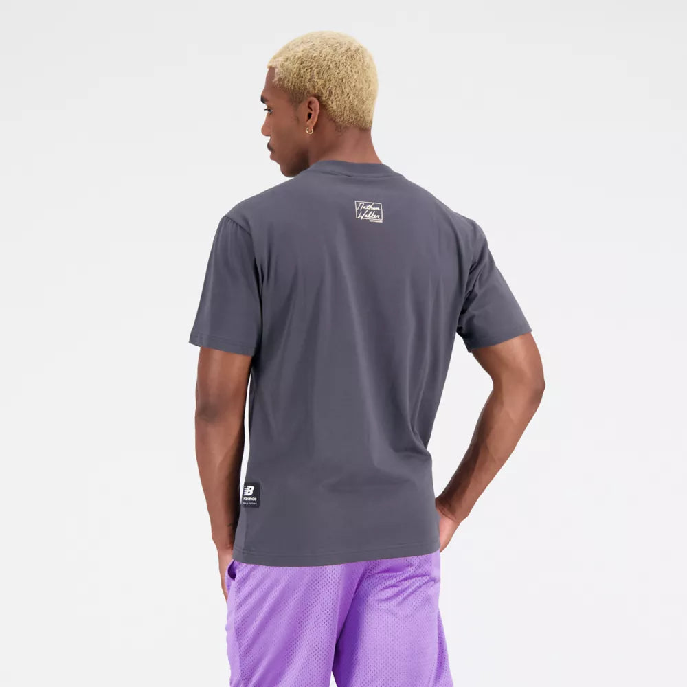 Hoops Cotton Jersey Short Sleeve T-shirt