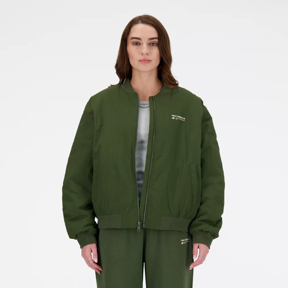 Linear Heritage Woven Bomber Jacket