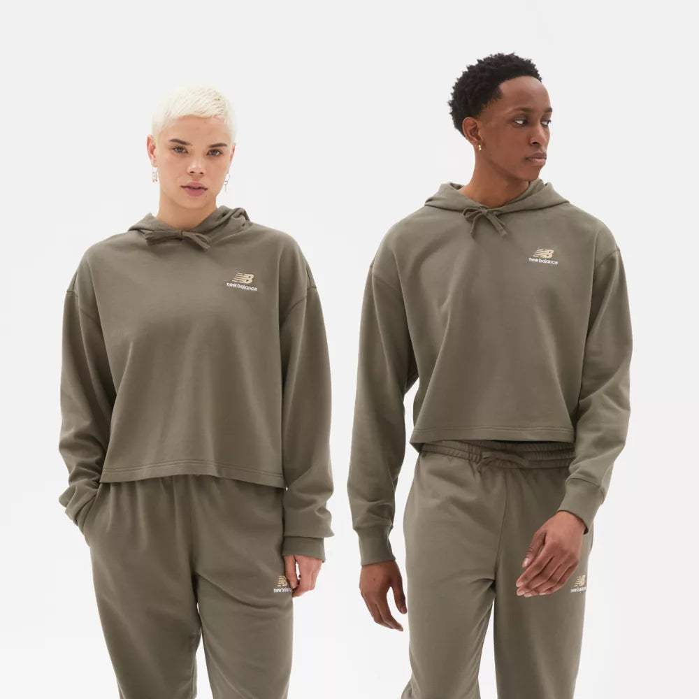 Uni-ssentials French Terry Crop Hoodie