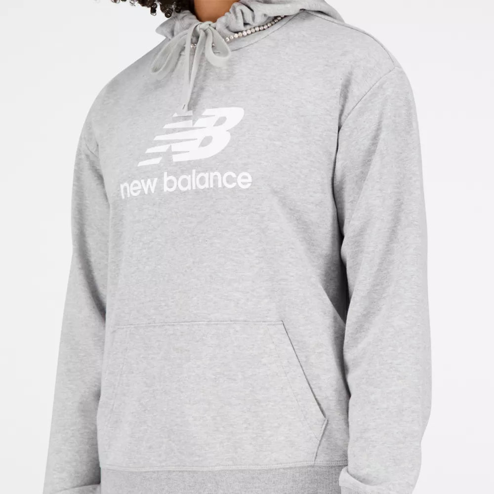 Essentials Stacked Logo French Terry Hoodie
