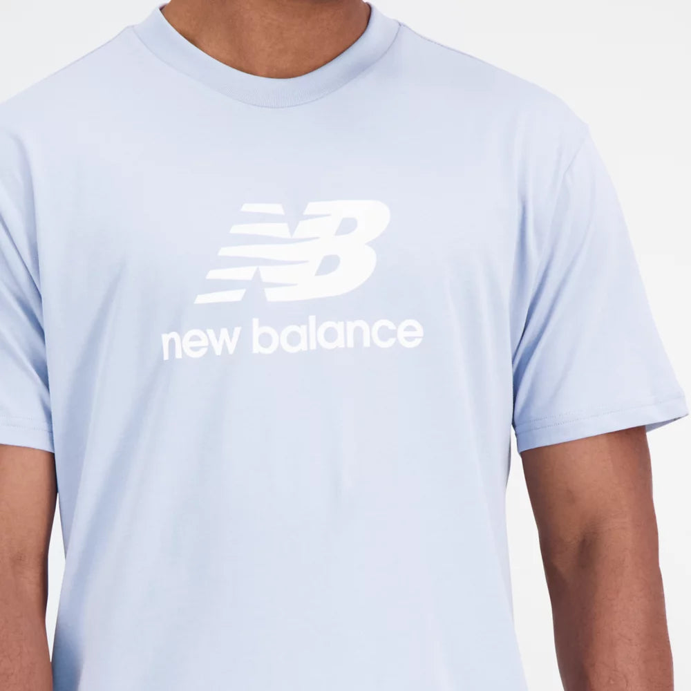 Essentials Stacked Logo Cotton Jersey Short Sleeve T-shirt