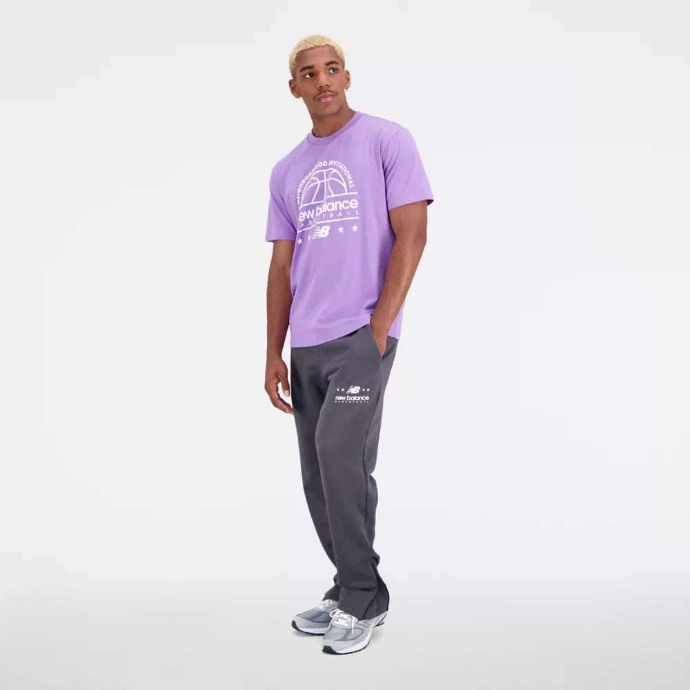 Hoops Cotton Jersey Short Sleeve T-shirt