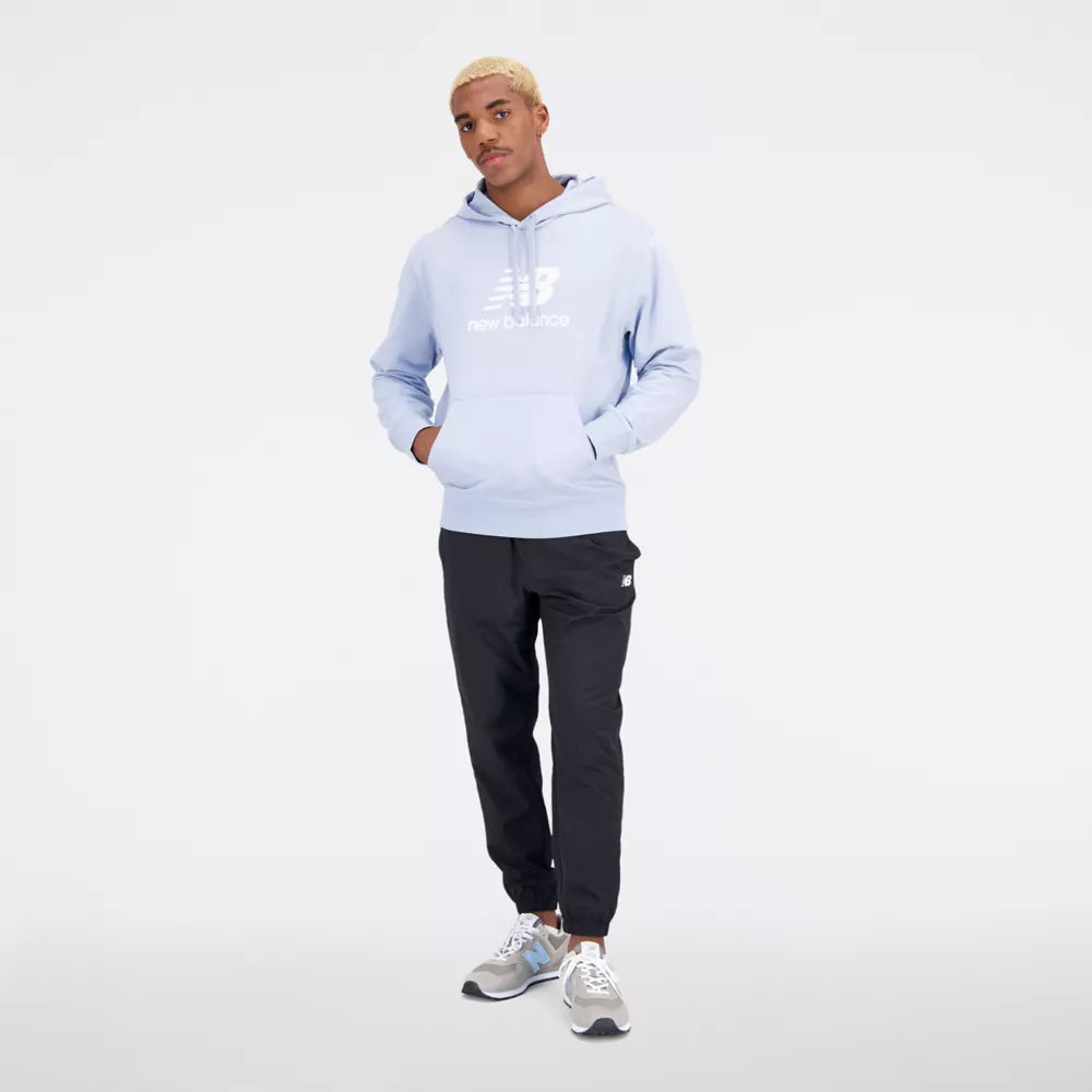 Essentials Stacked Logo French Terry Hoodie