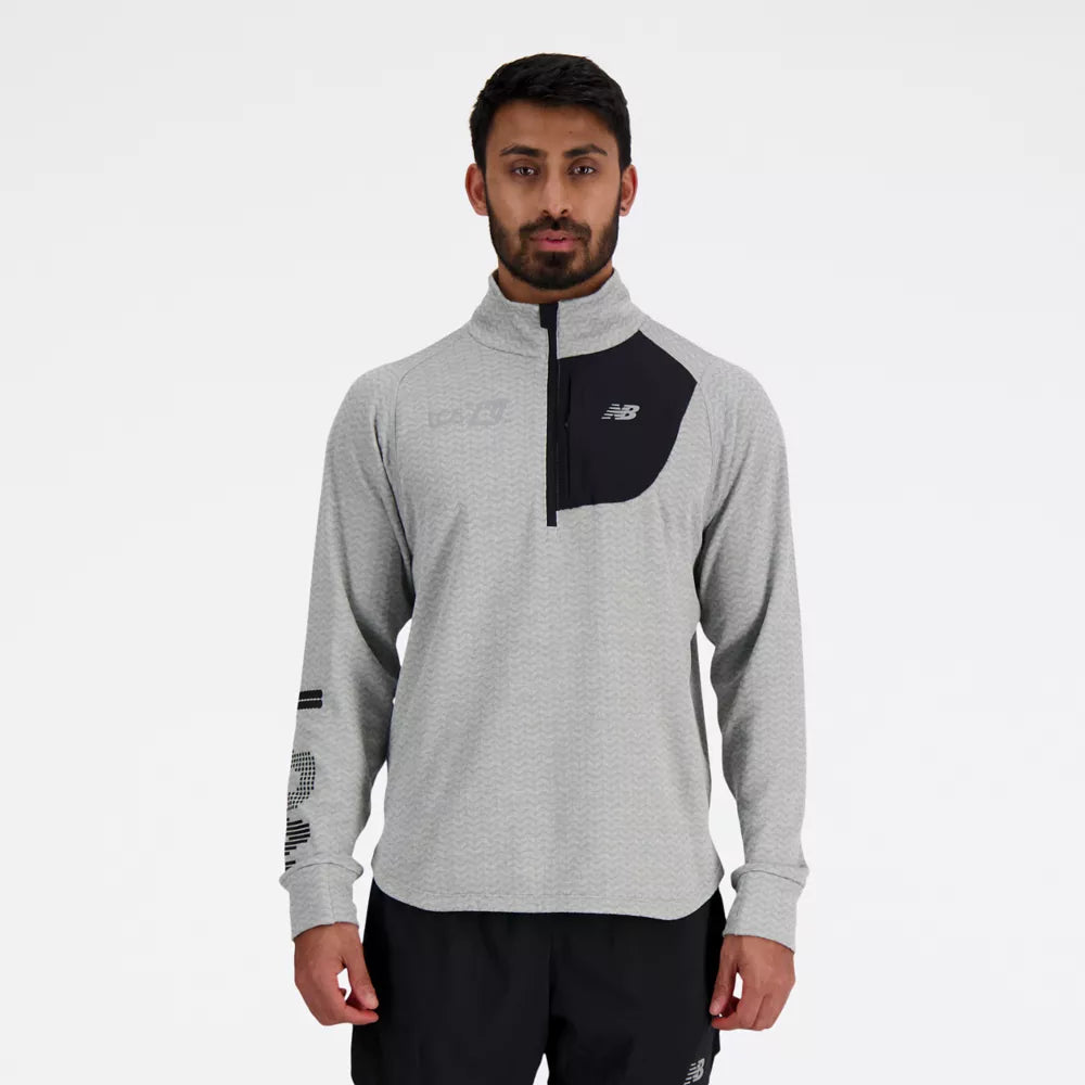 London Edition Graphic NB Heat Grid Half Zip