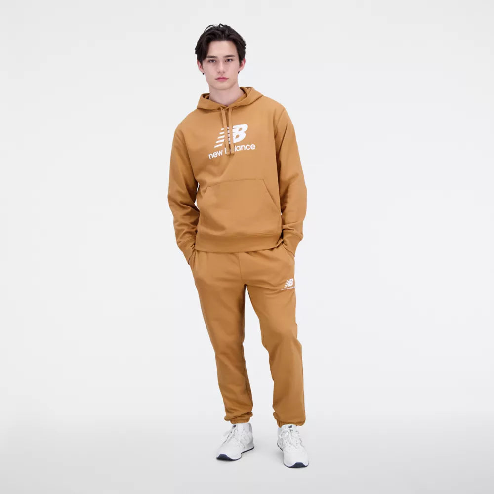 Essentials Stacked Logo French Terry Hoodie