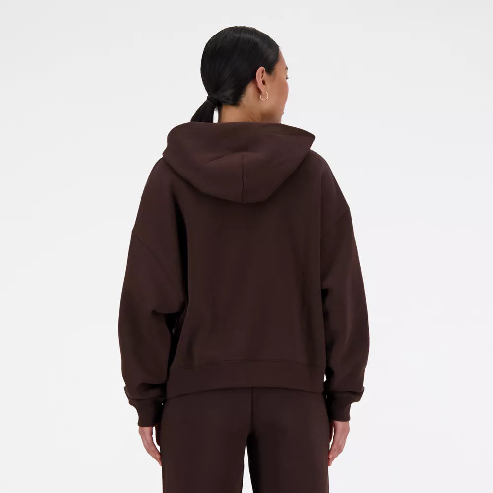 Linear Heritage Brushed Back Fleece Hoodie