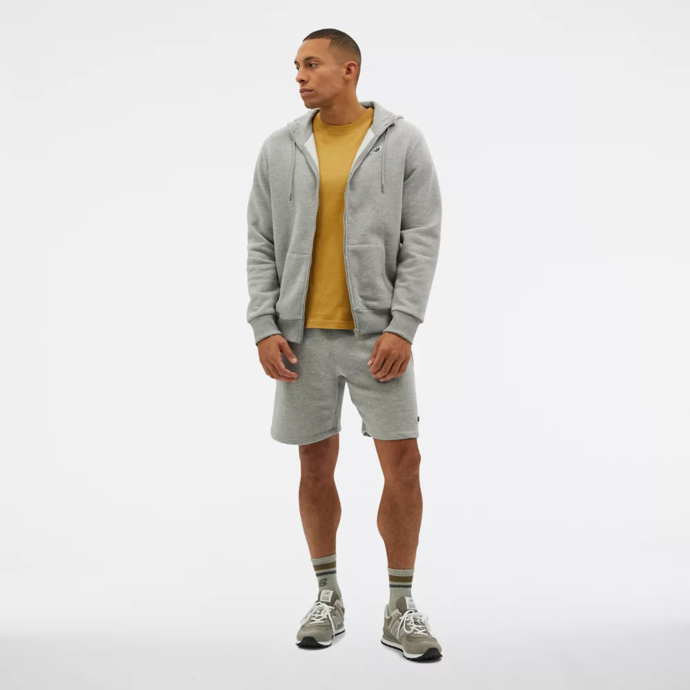 NB Small Logo Zip Hoodie